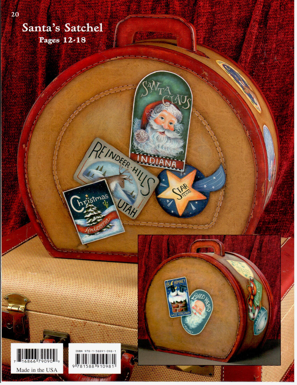 Messages From Santa PEACE & GOODWILL - Judy Westegaard - OOP