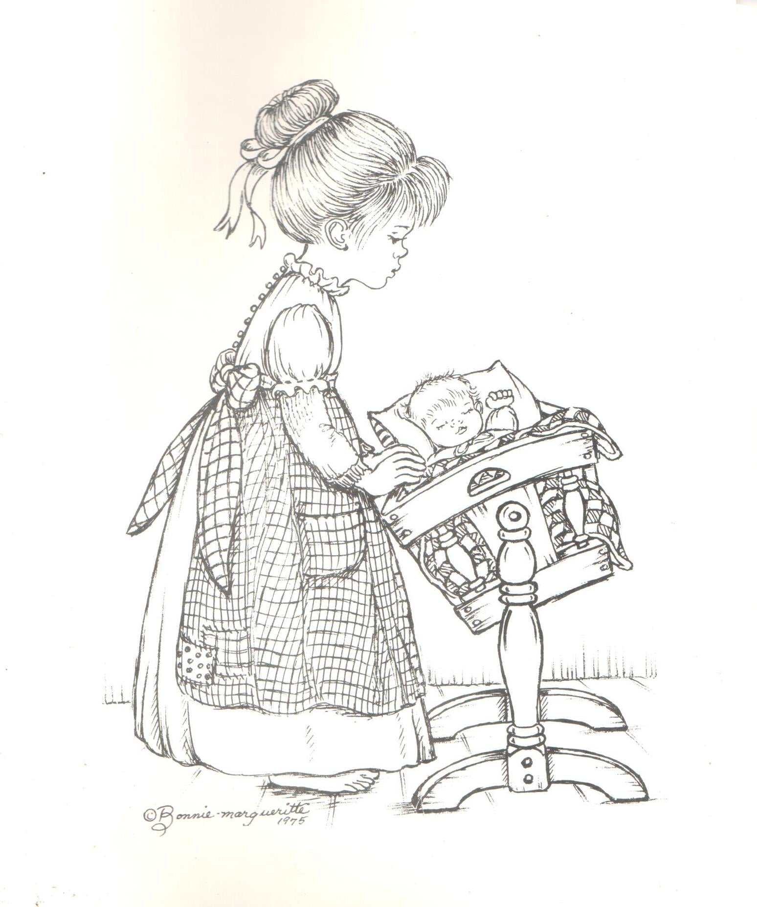 CLEARANCE: Pen Drawings - Bonnie-Margueritte