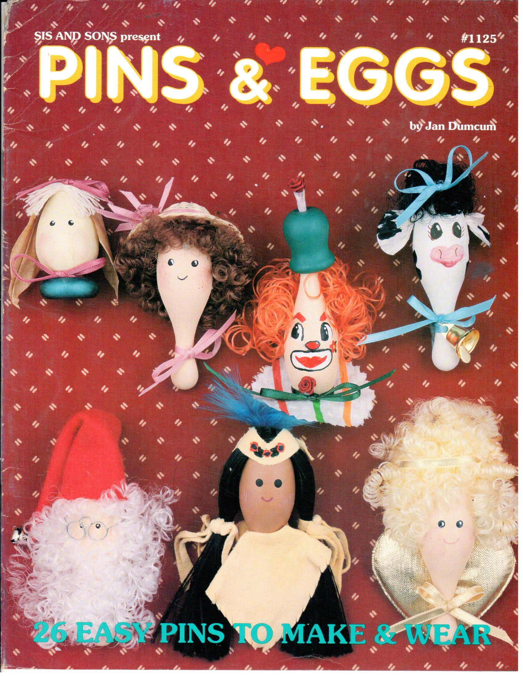 CLEARANCE: Pins & Eggs - Jan Dumcum