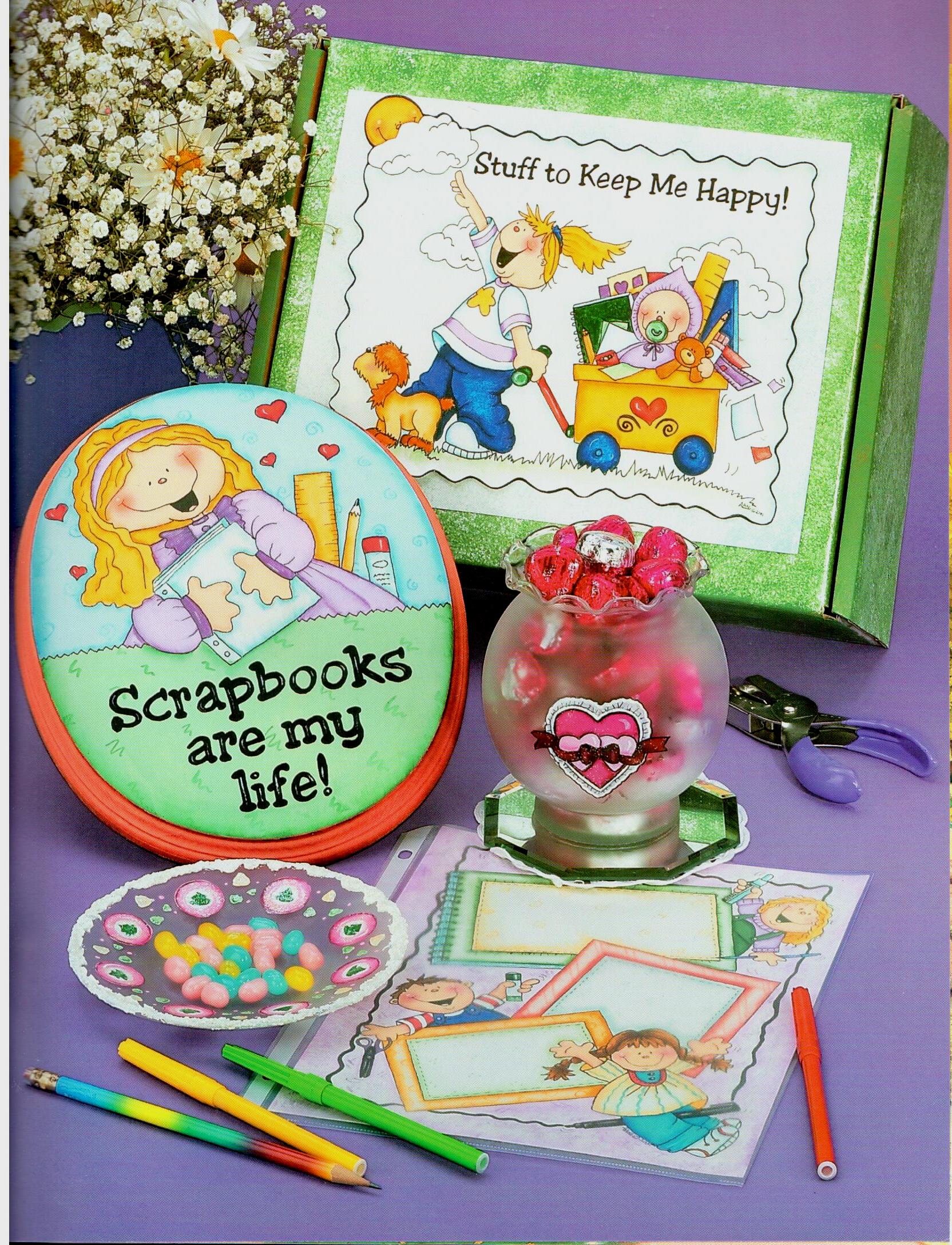 Pitter Patter People & Scrapbooking Friends - Annie Lang - OOP