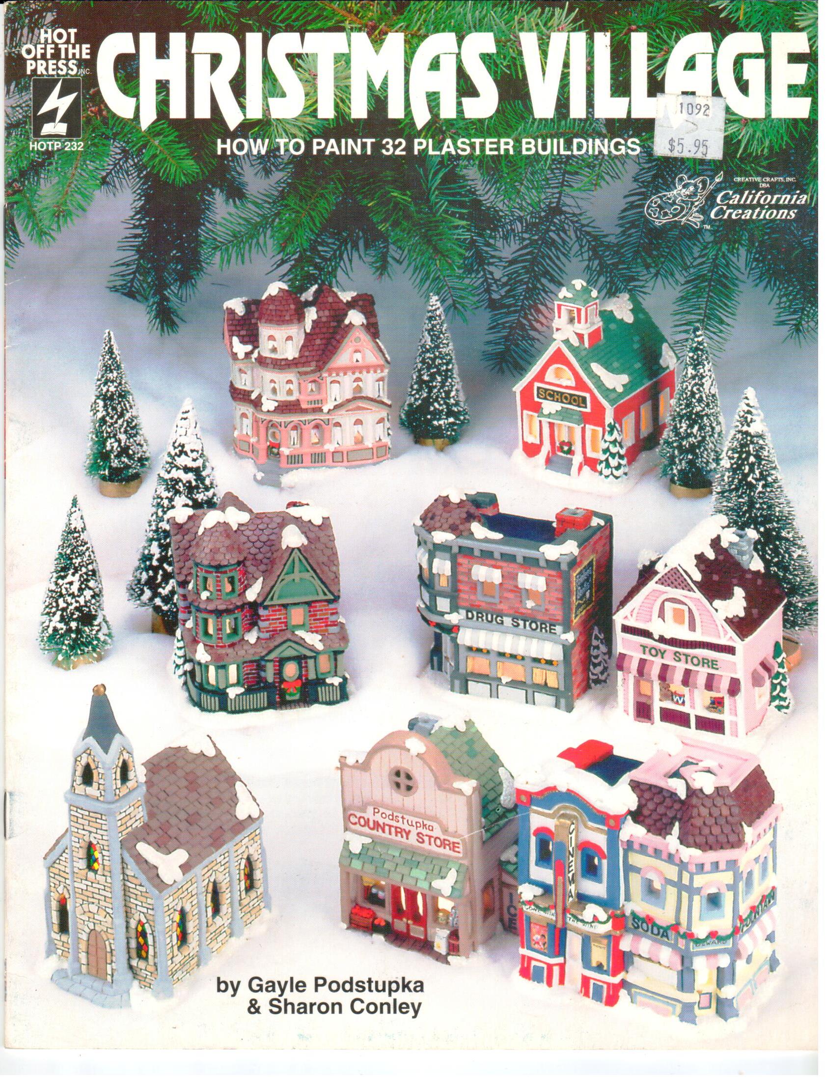 CLEARANCE: Christmas Village - Gayle Podstupka & Sharon Conley