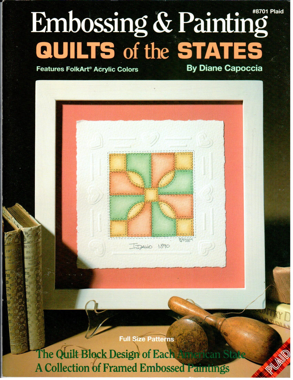 CLEARANCE: Embossing & Painting Quilts of the States - Diane Capuccia