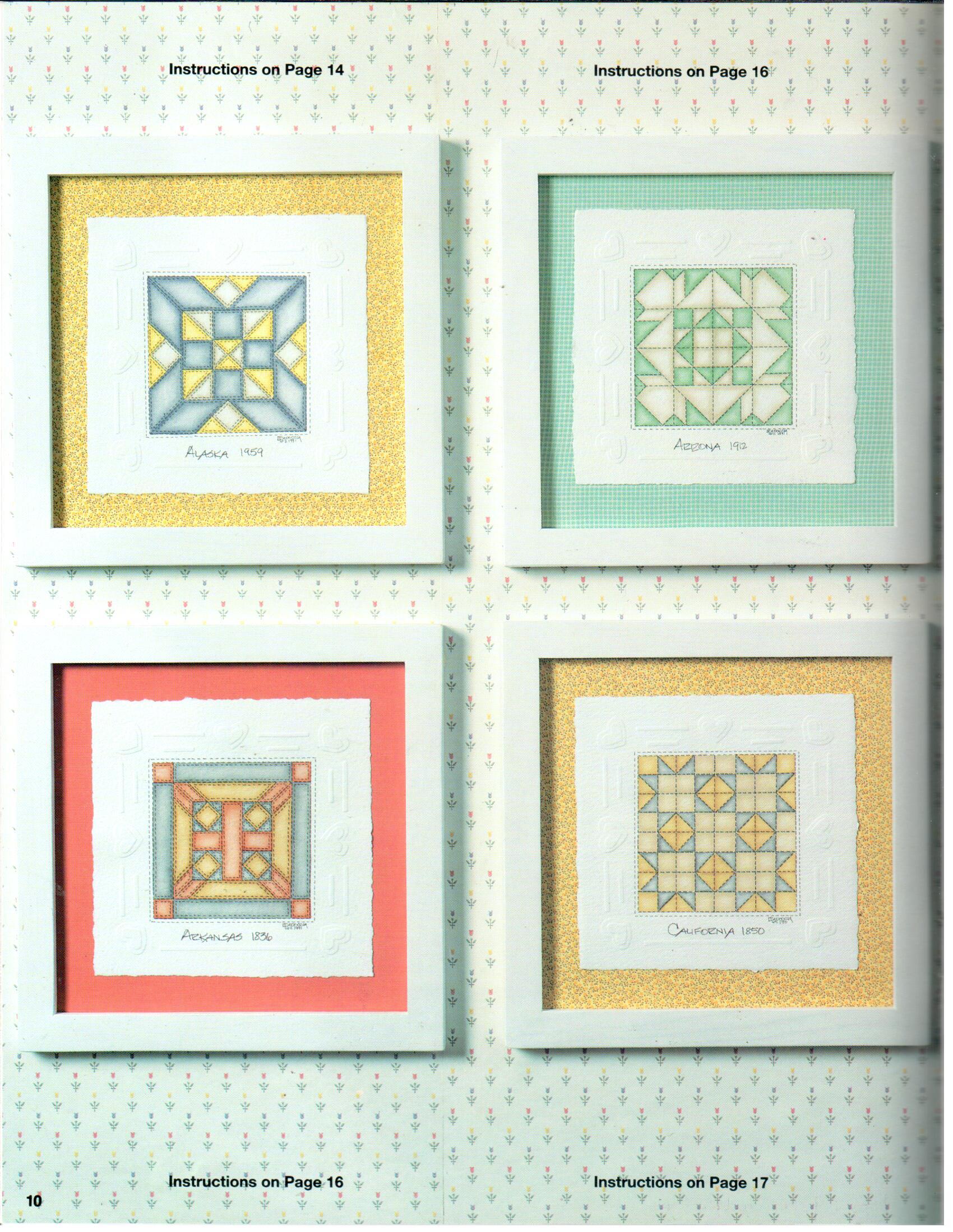 CLEARANCE: Embossing & Painting Quilts of the States - Diane Capuccia