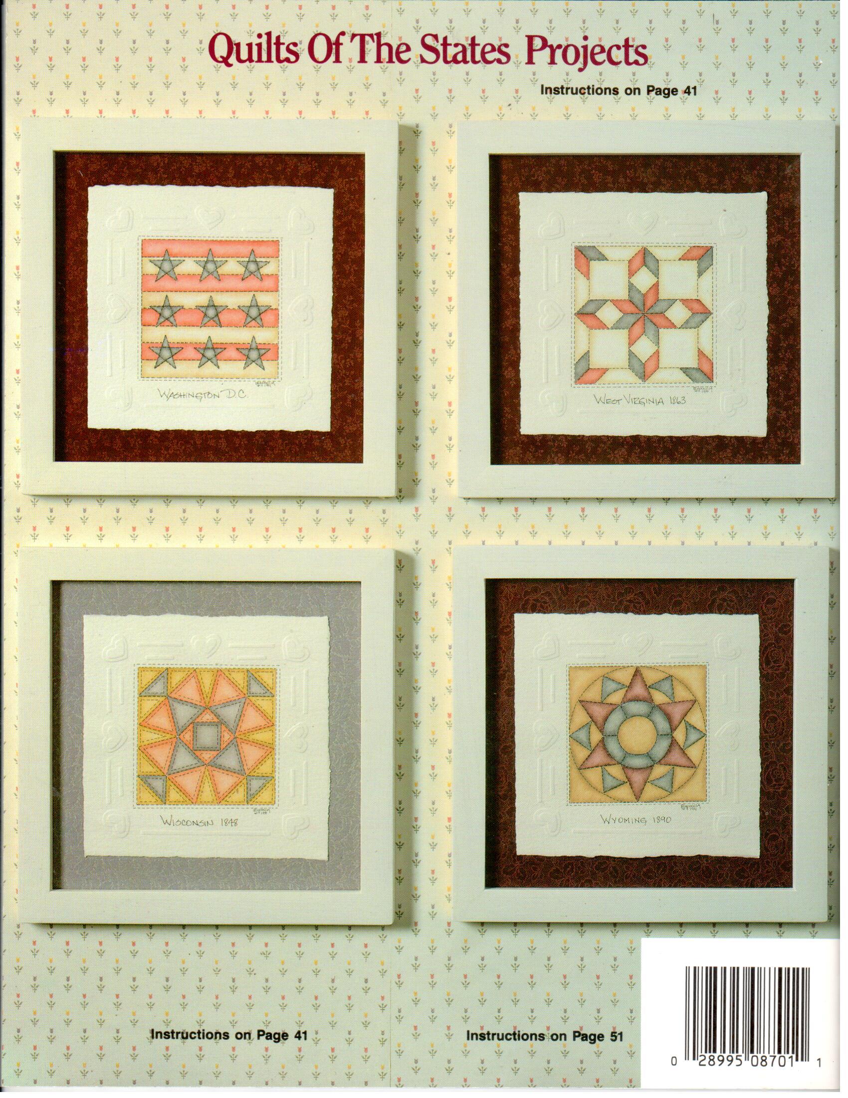 CLEARANCE: Embossing & Painting Quilts of the States - Diane Capuccia
