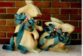 4" Rabbit Couple - Julie White