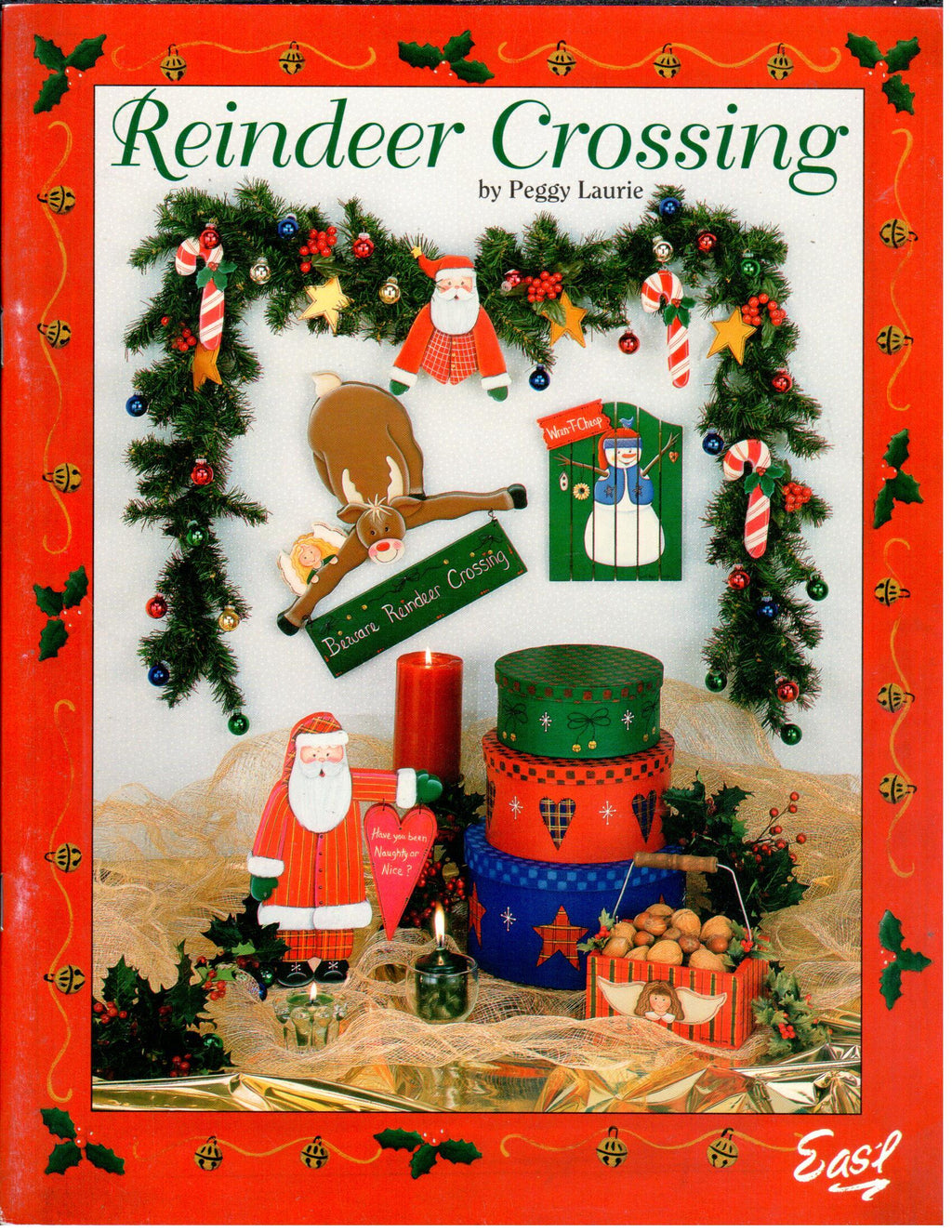 Reindeer Crossing - Peggy Laurie - OOP