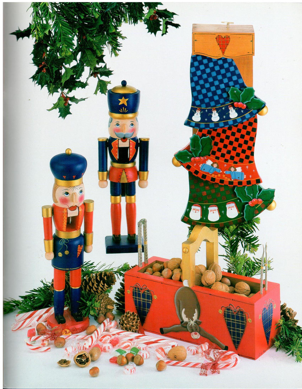 Reindeer Crossing - Peggy Laurie - OOP