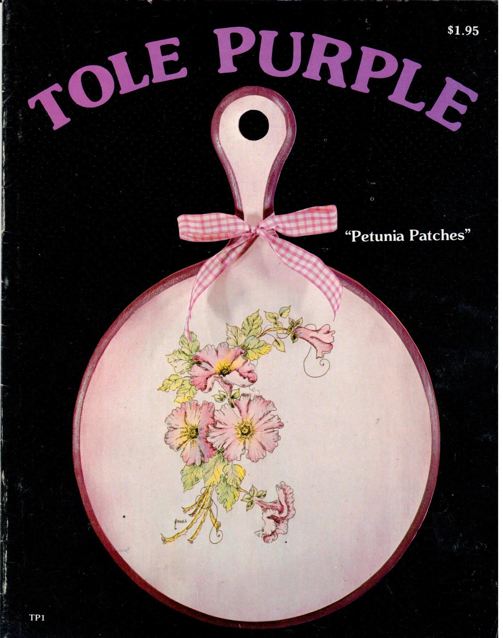 CLEARANCE: Tole Purple - Annie Richardson