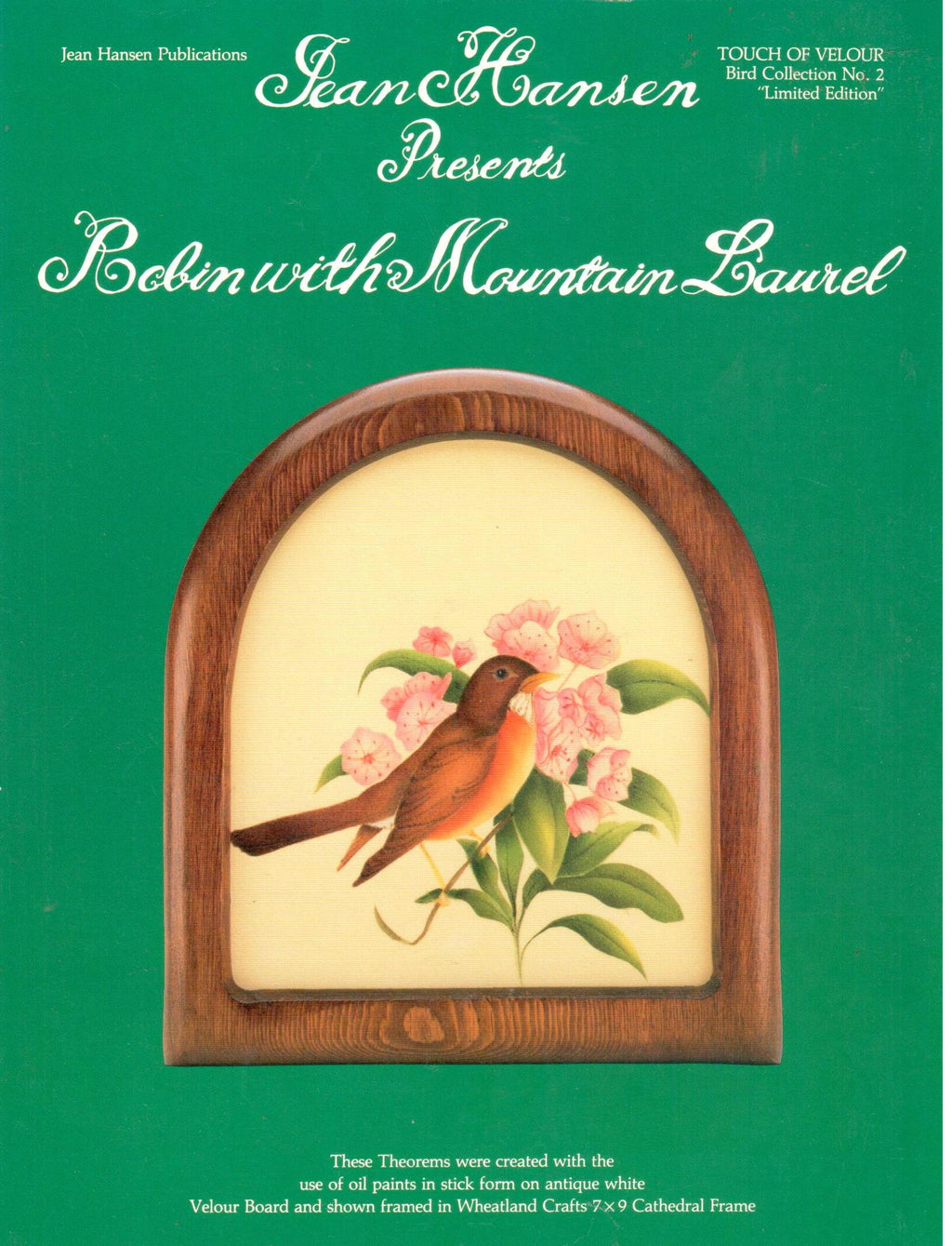 CLEARANCE: Robin with Mountain Laurel & Oriole with Black-Eyed Susan Patterns - Jean Hansen