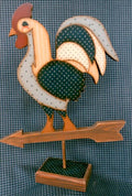 Medley Series Rooster Weather Vane - Micheline Riggio