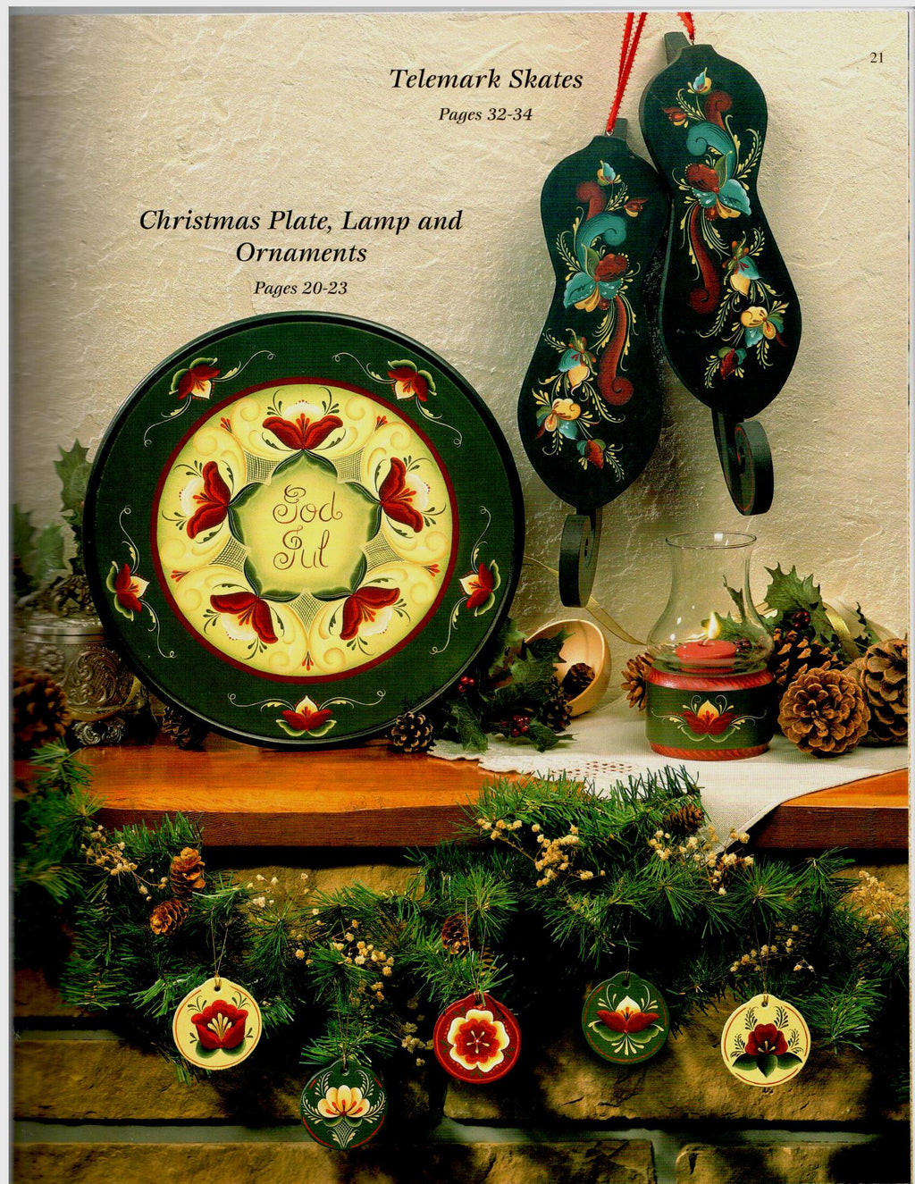Rosemaling A Brush with Tradition - Kristen Birkeland - OOP