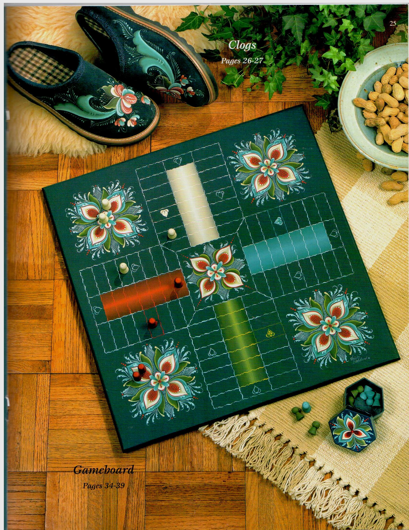 Rosemaling A Brush with Tradition - Kristen Birkeland - OOP