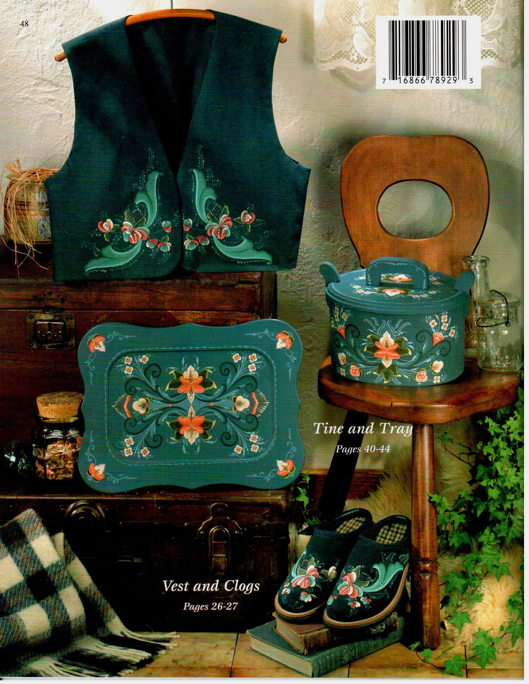 Rosemaling A Brush with Tradition - Kristen Birkeland - OOP