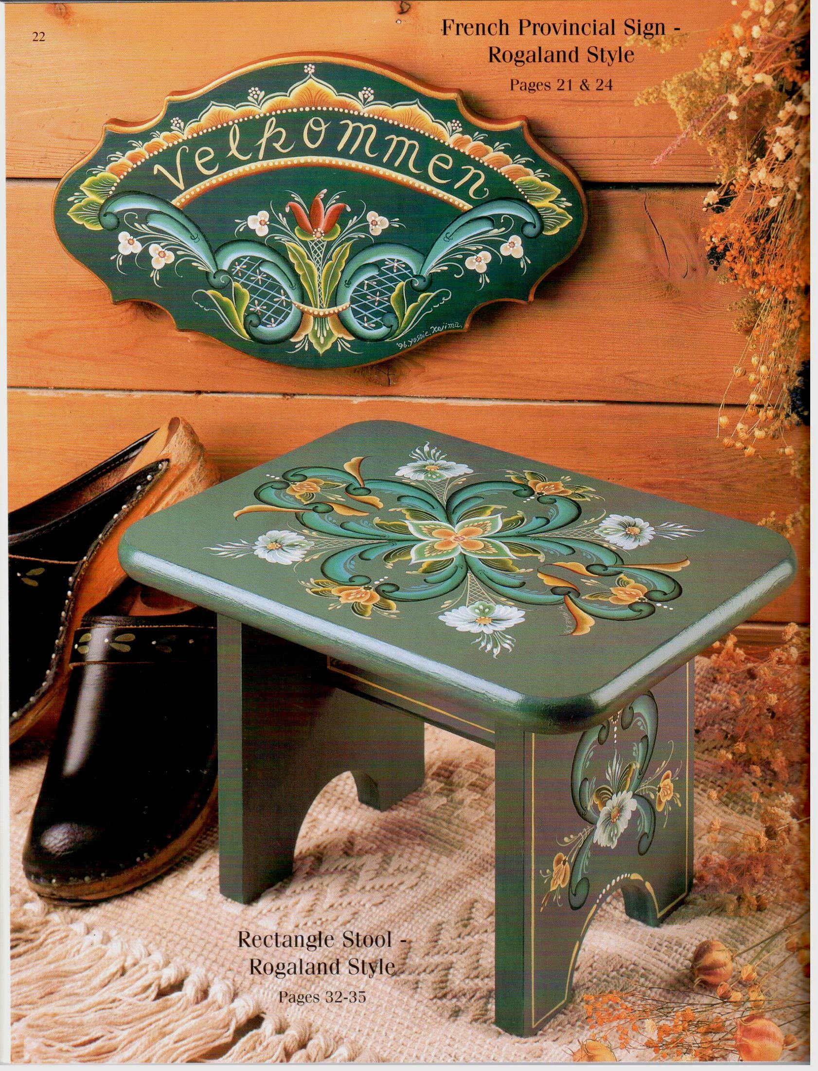 A Worldwide Art Rosemaling - Yoshie Kojima - OOP