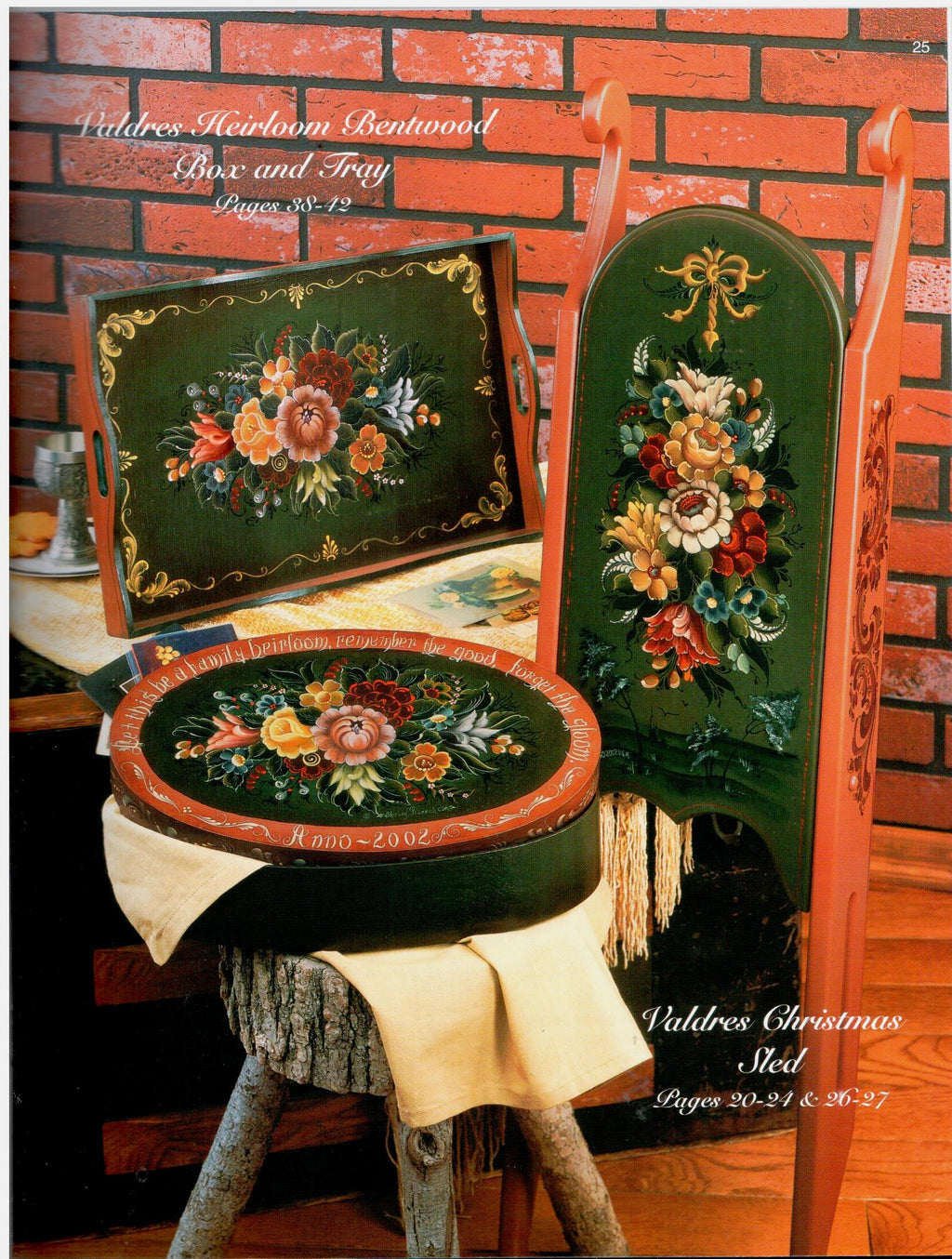 Rosemaling Trends Traditions & Beyond Vol. 1 - Shirley Peterich - OOP