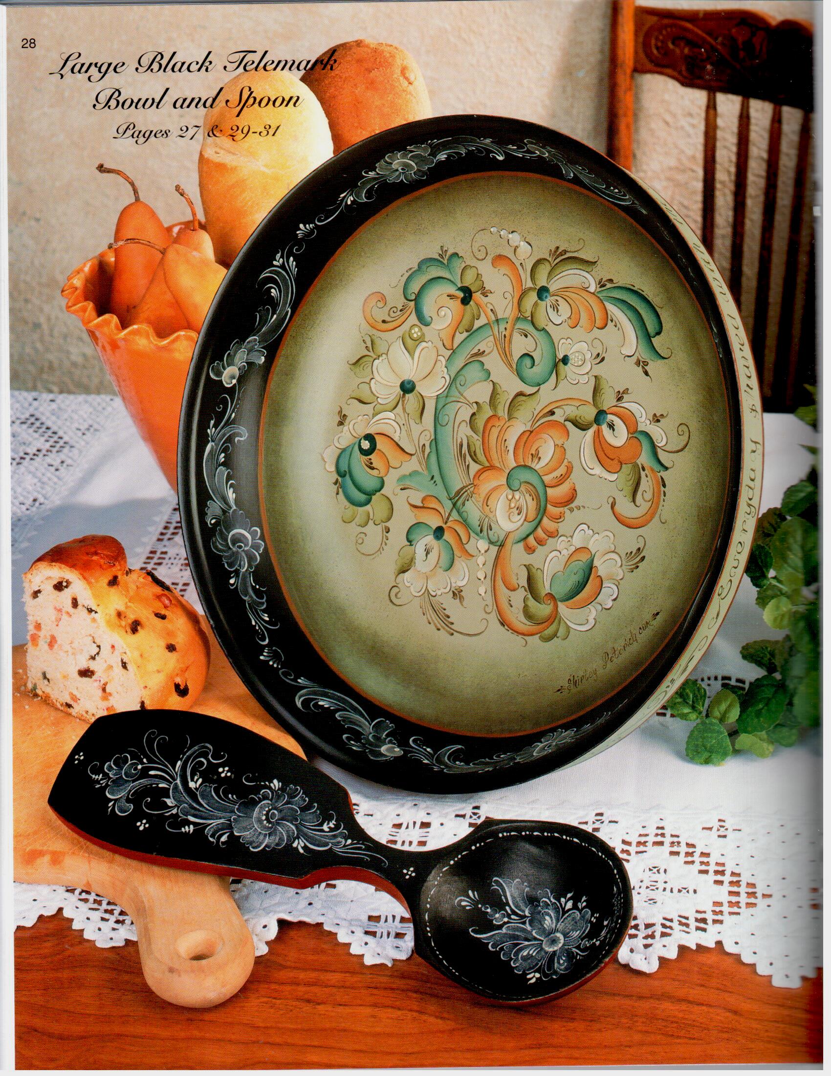 Rosemaling Trends Traditions & Beyond Vol. 1 - Shirley Peterich - OOP