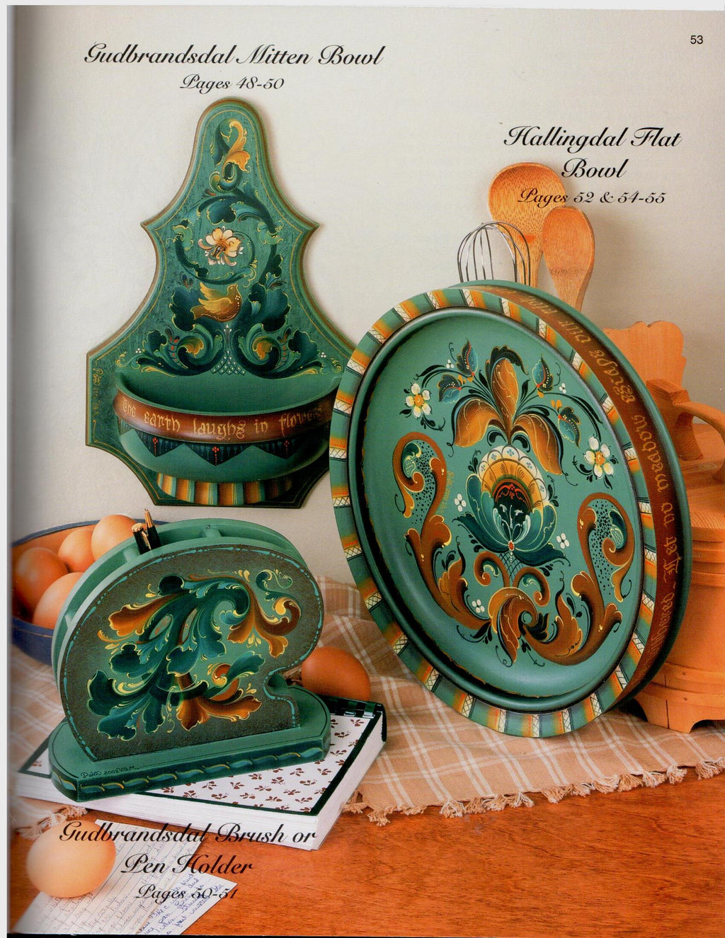 Rosemaling Trends Traditions & Beyond Vol. 1 - Shirley Peterich - OOP