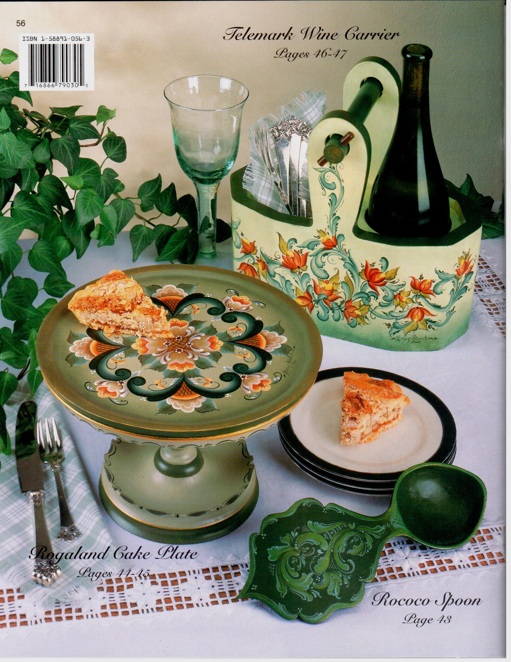 Rosemaling Trends Traditions & Beyond Vol. 1 - Shirley Peterich - OOP