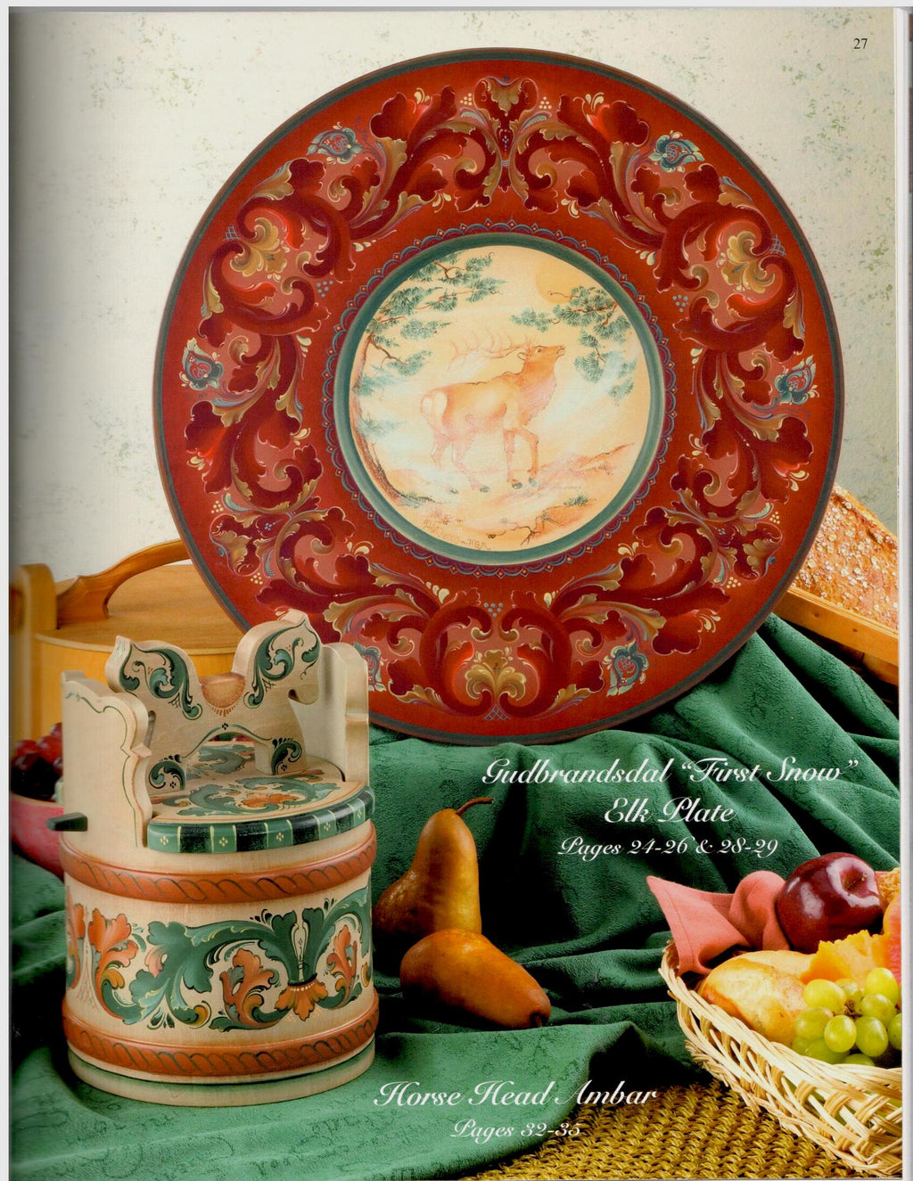 Rosemaling Trends Traditions & Beyond Vol. 2 - Shirley Peterich - OOP