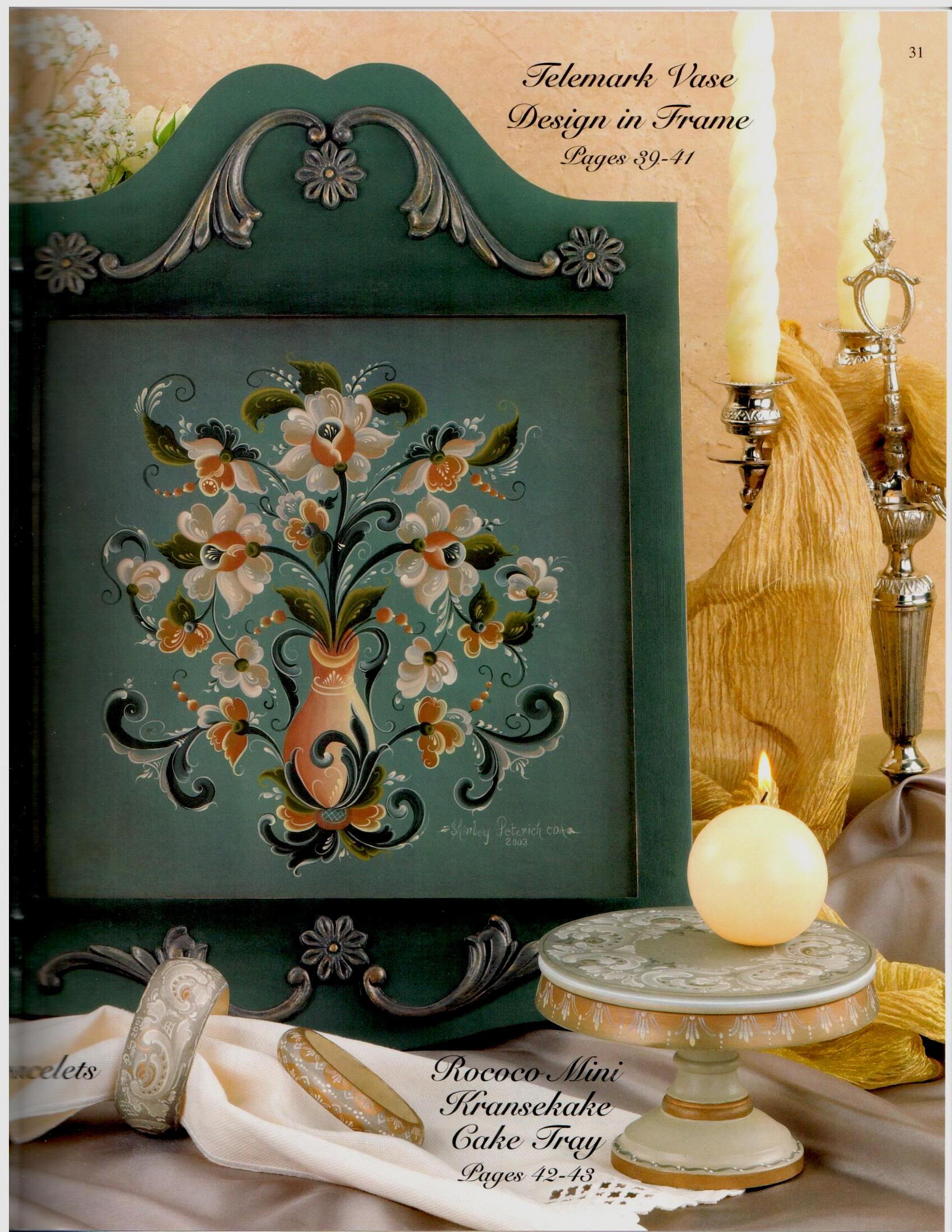 Rosemaling Trends Traditions & Beyond Vol. 2 - Shirley Peterich - OOP