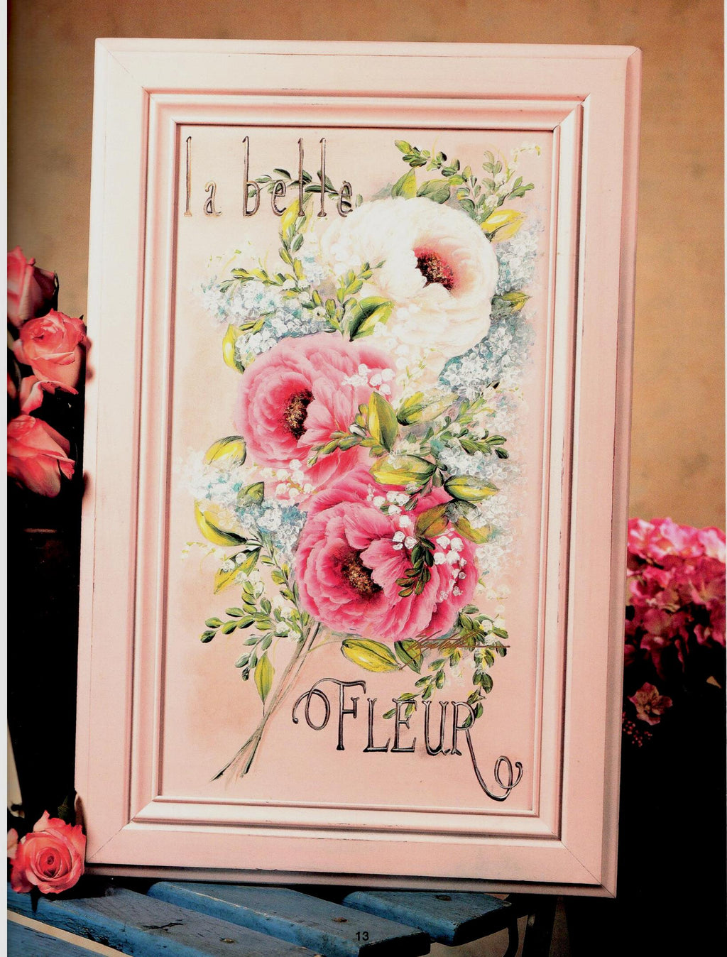 Roses en Francais - Liz Buckner - OOP
