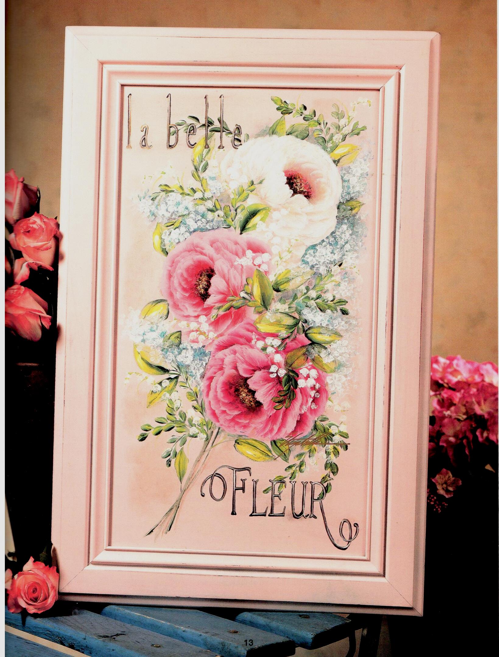 Roses en Francais - Liz Buckner - OOP