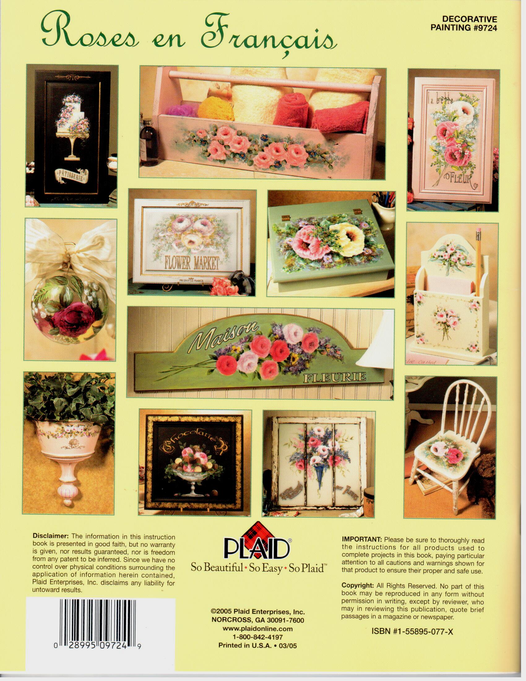 Roses en Francais - Liz Buckner - OOP