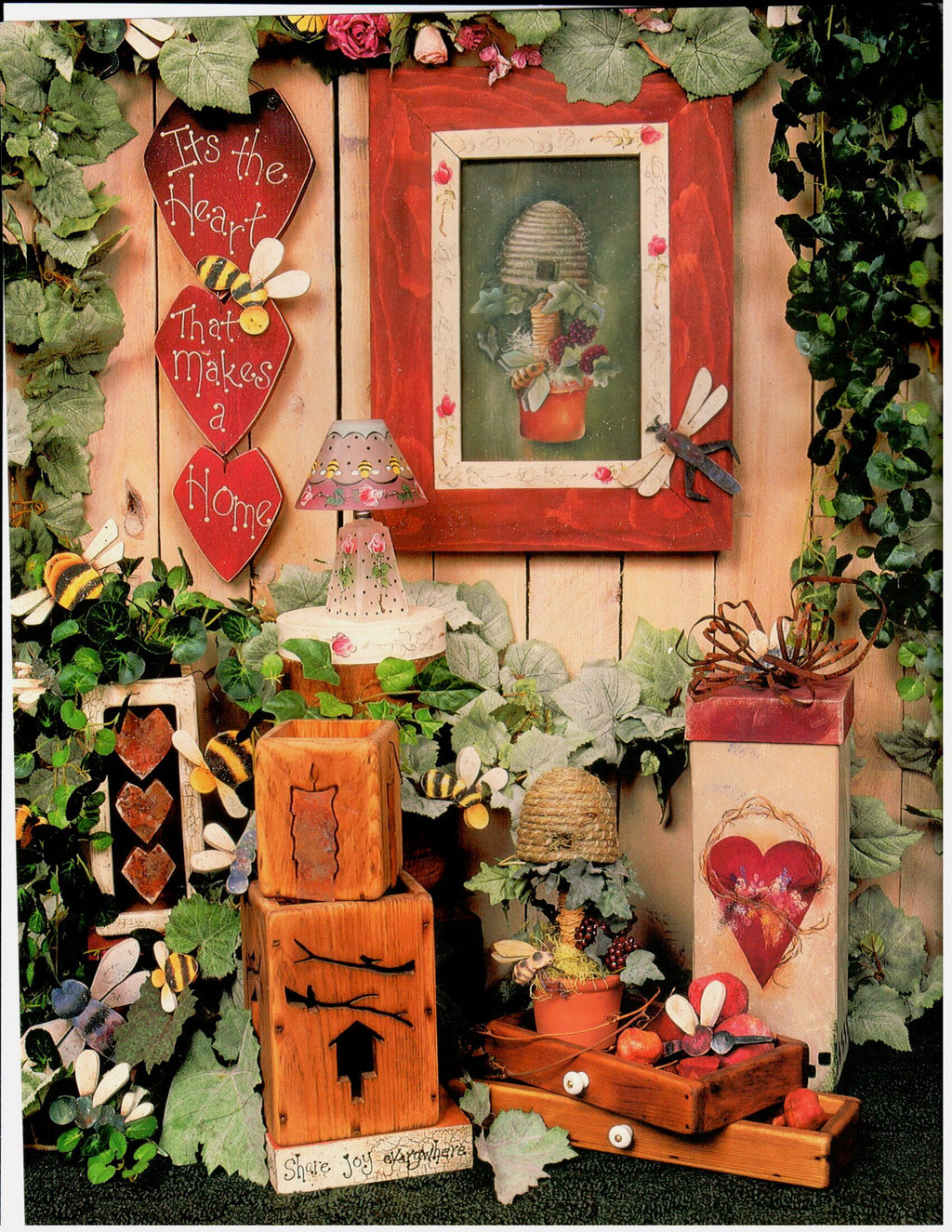 CLEARANCE: It's the Heart that makes a Home - Sandra Malone