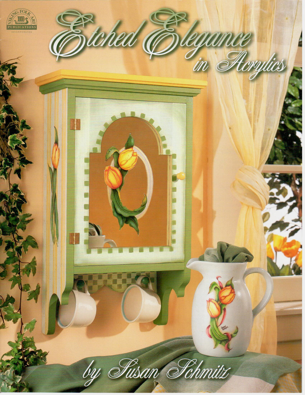 CLEARANCE: Etched Elegance in Acrylics - Susan Schmitz