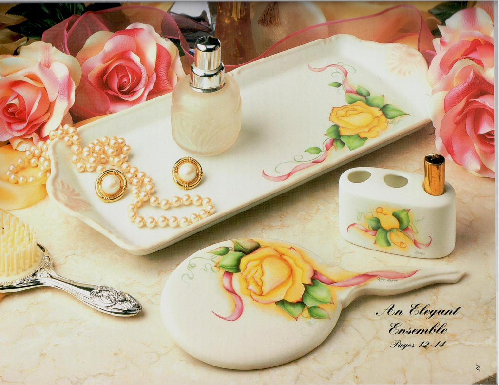 CLEARANCE: Etched Elegance in Acrylics - Susan Schmitz