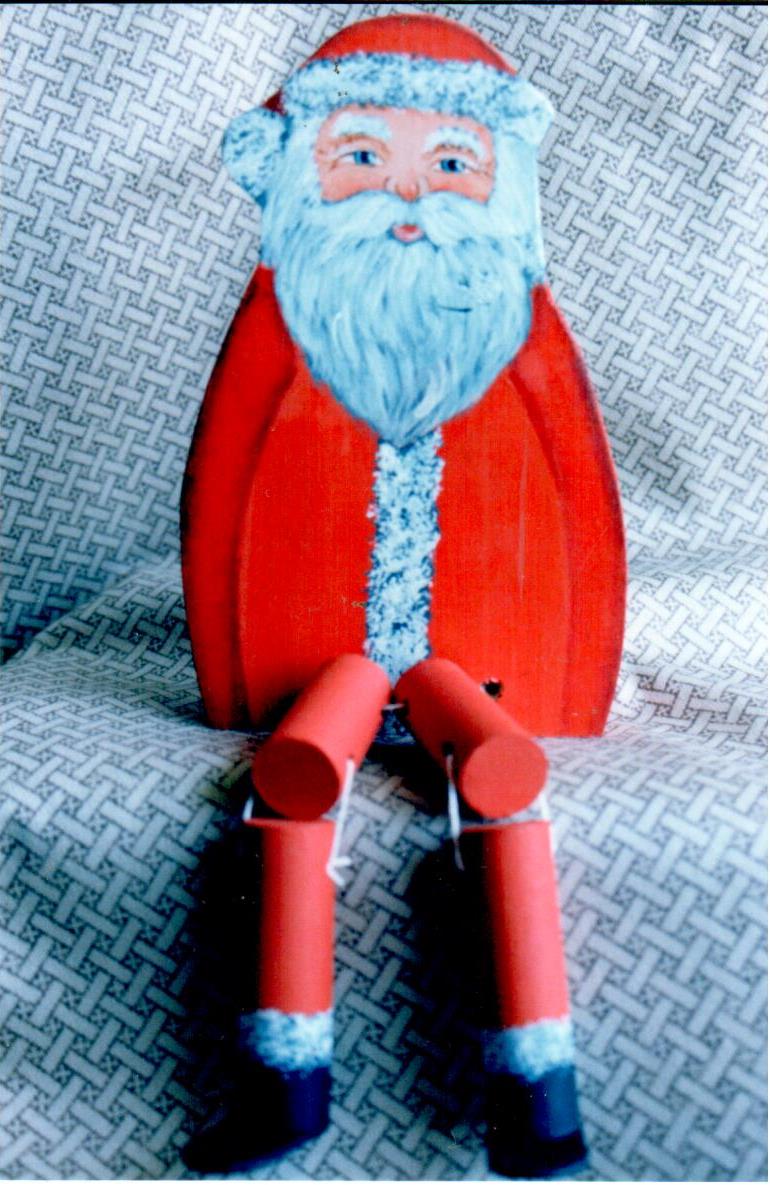 Santa Doll - Marilyn Kriegshauser and Sandy Decker
