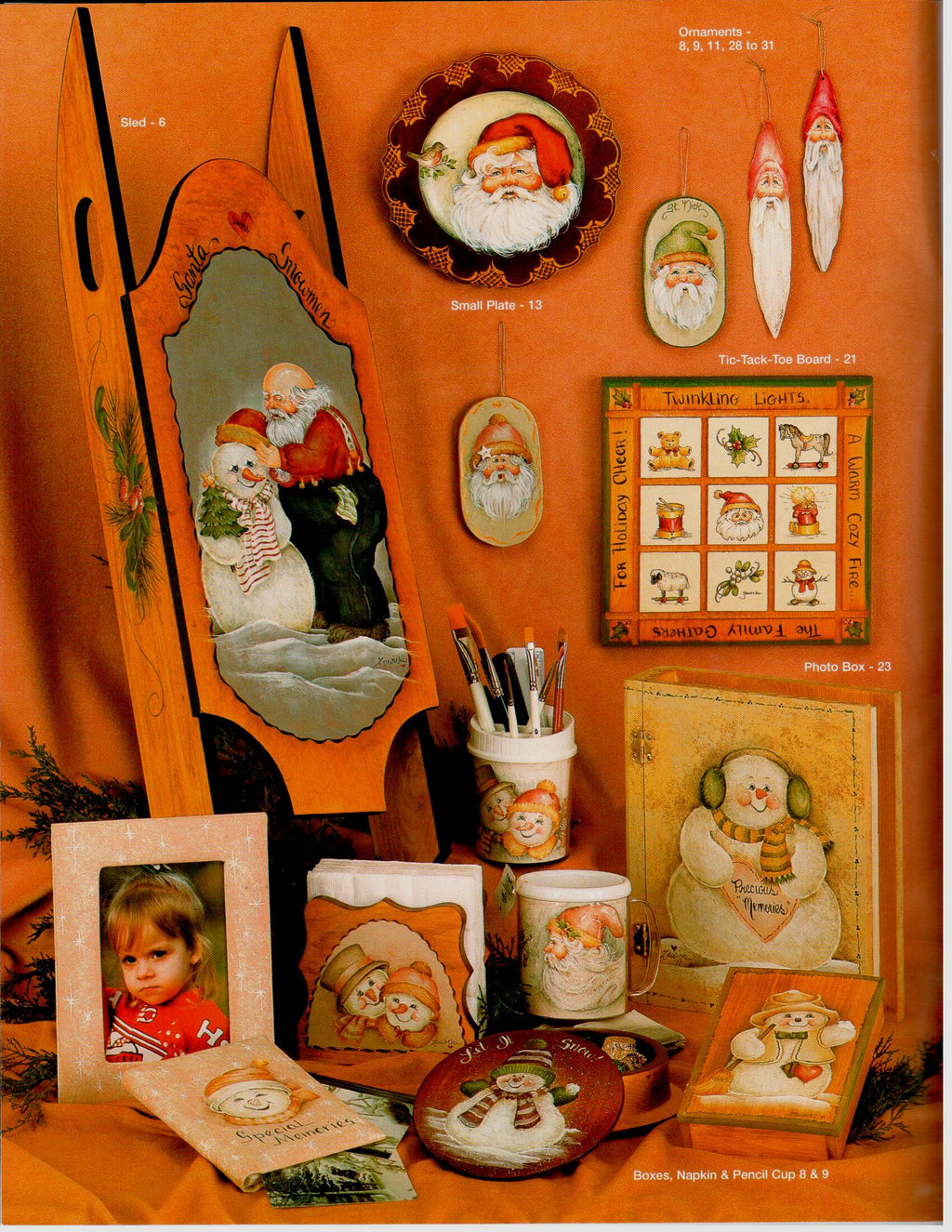 Santa Loves Snowmen - Jean Zawicki - OOP