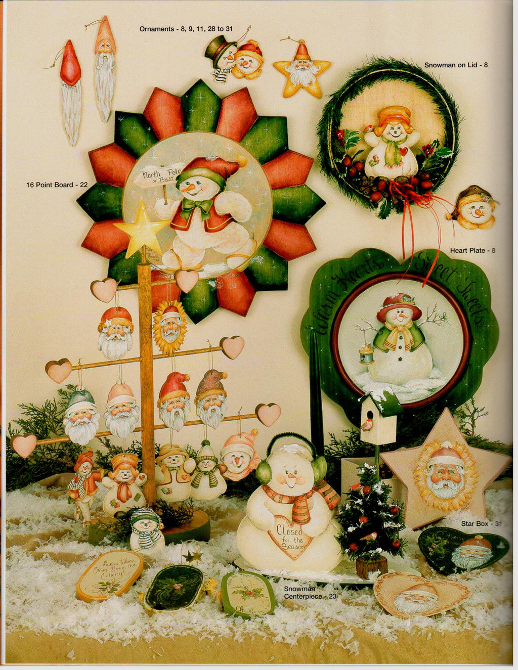 Santa Loves Snowmen - Jean Zawicki - OOP