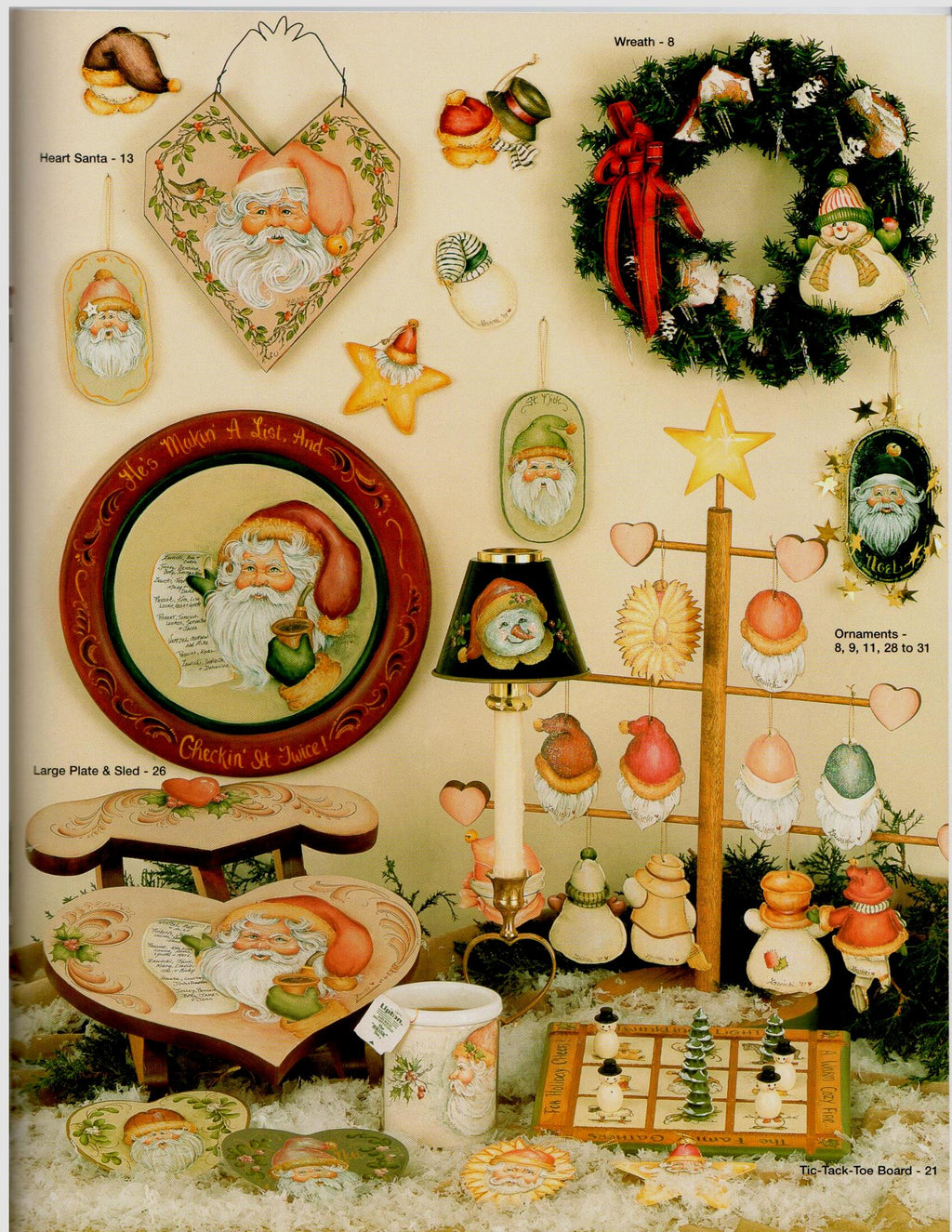 Santa Loves Snowmen - Jean Zawicki - OOP