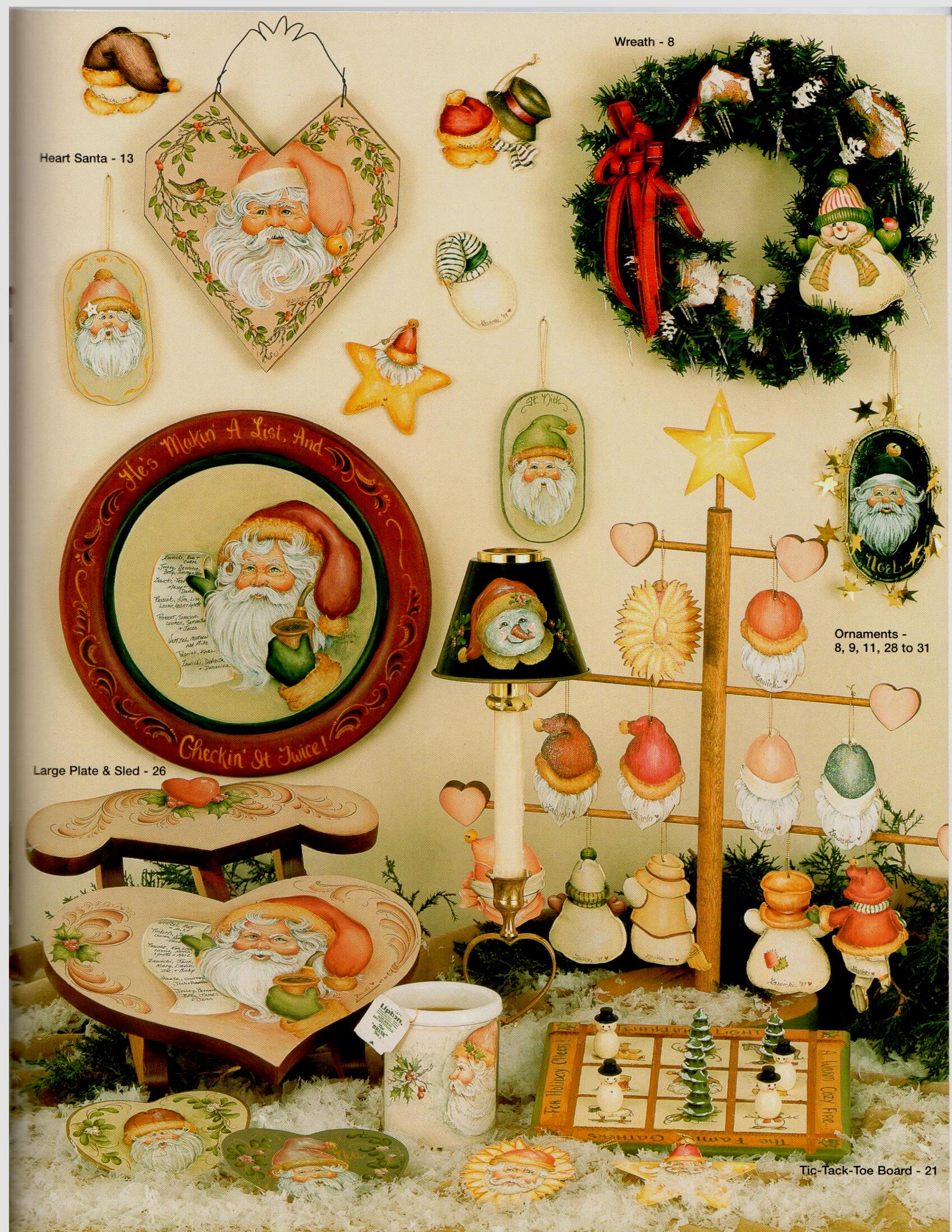 Santa Loves Snowmen - Jean Zawicki - OOP
