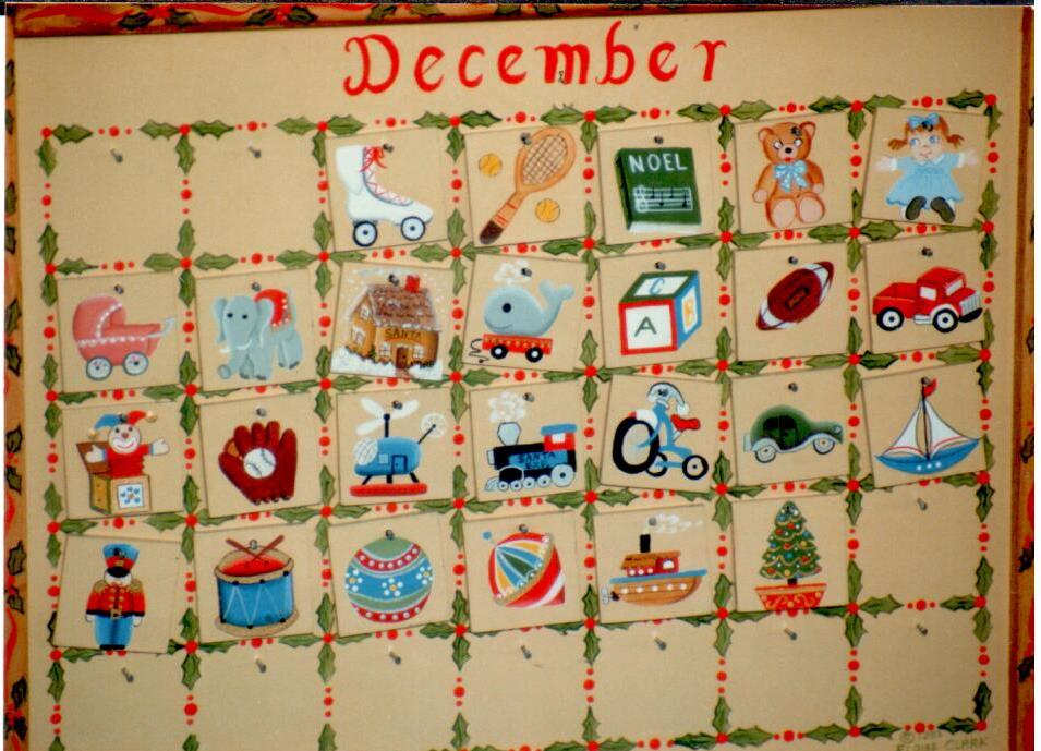 Santa's Workshop Advent Calendar - Eloise Clark