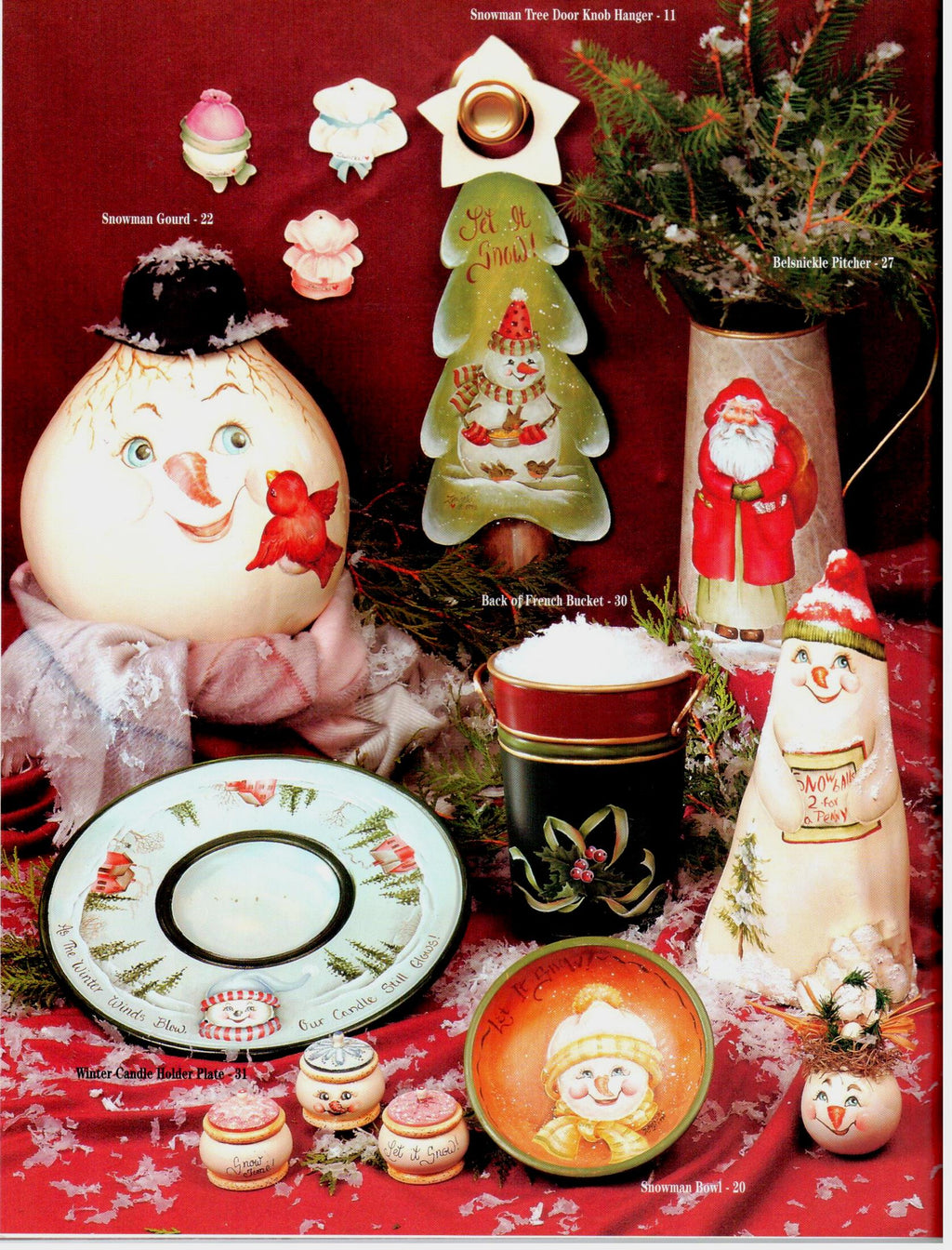 Santas, Snowmen & More - Jean Zawicki - OOP