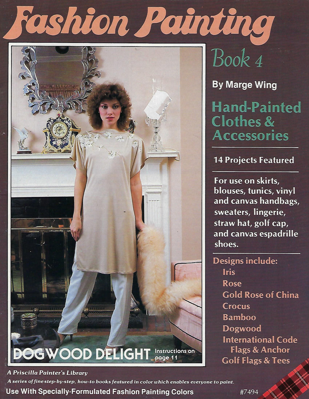Fashion Painting Book 4 - Marge Wing