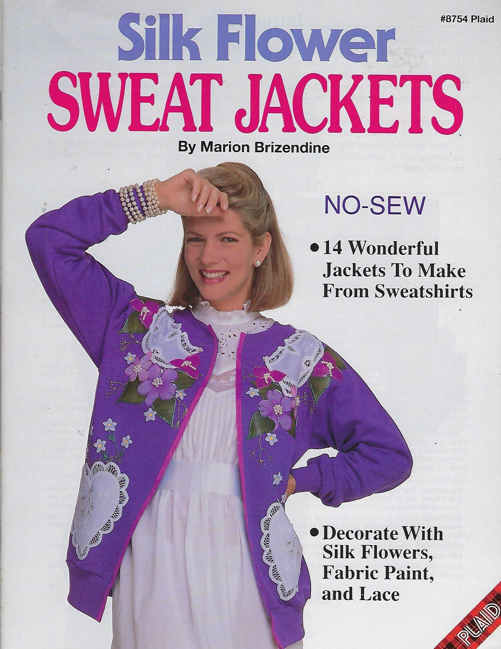Silk Flower Sweat Jackets - Marion Brizendine