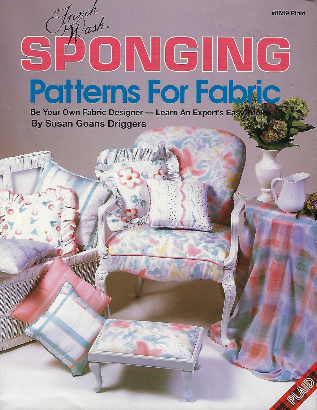 CLEARANCE: French Wash Sponging Patterns for Fabric