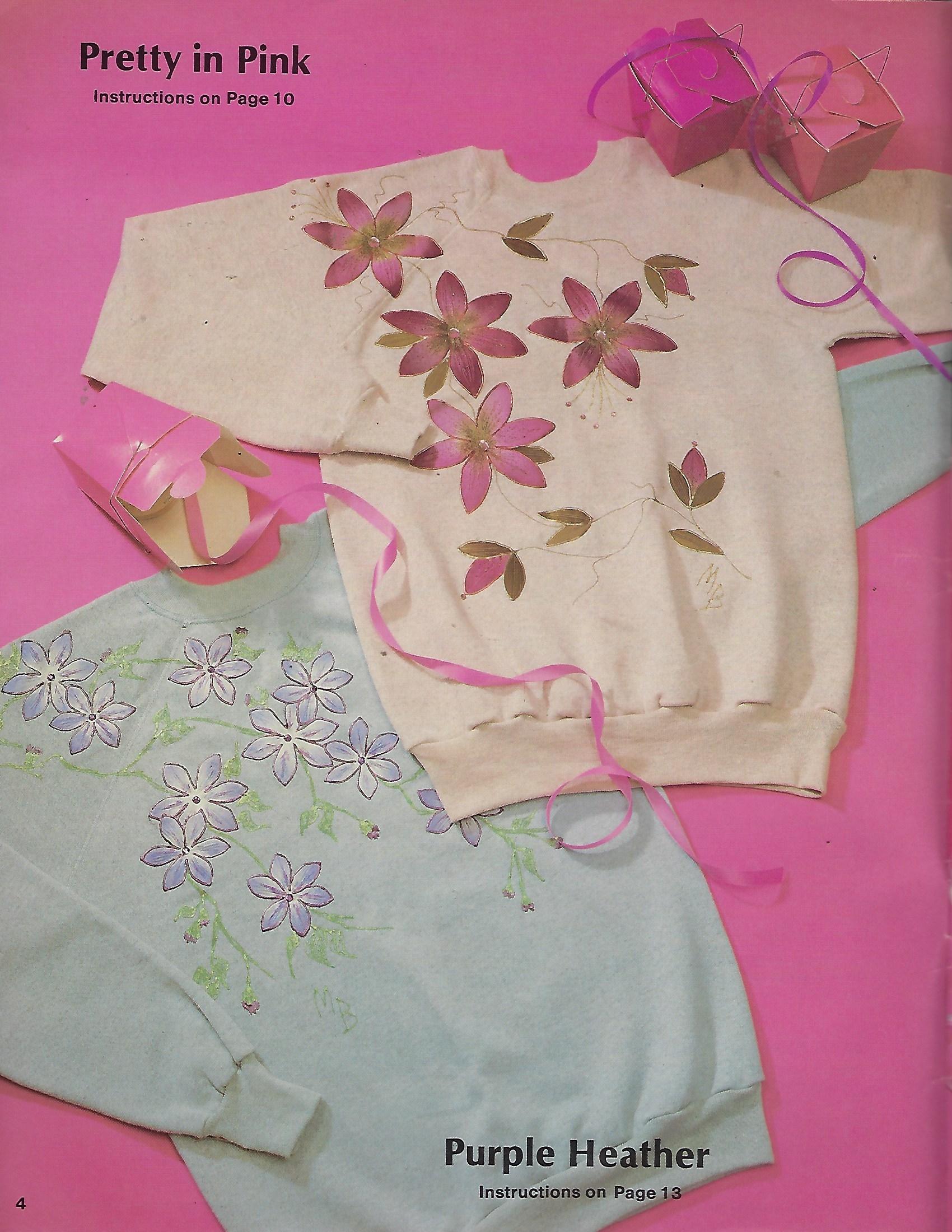 Silk Flower Sweats - Marion Brizendine