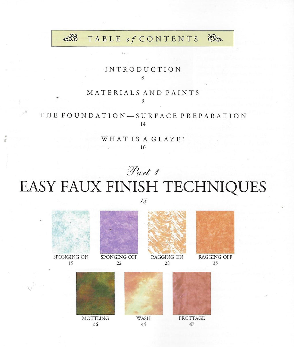Fabulous Finishes for Your Home - Karl-Heinz Meschbach - OOP