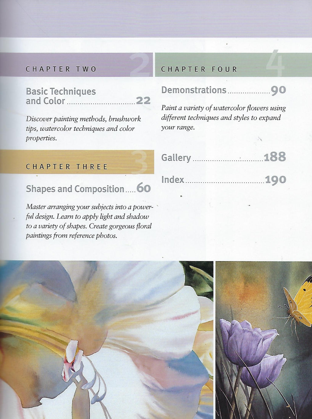 North Light's Big Book Painting Watercolor Flowers - OOP