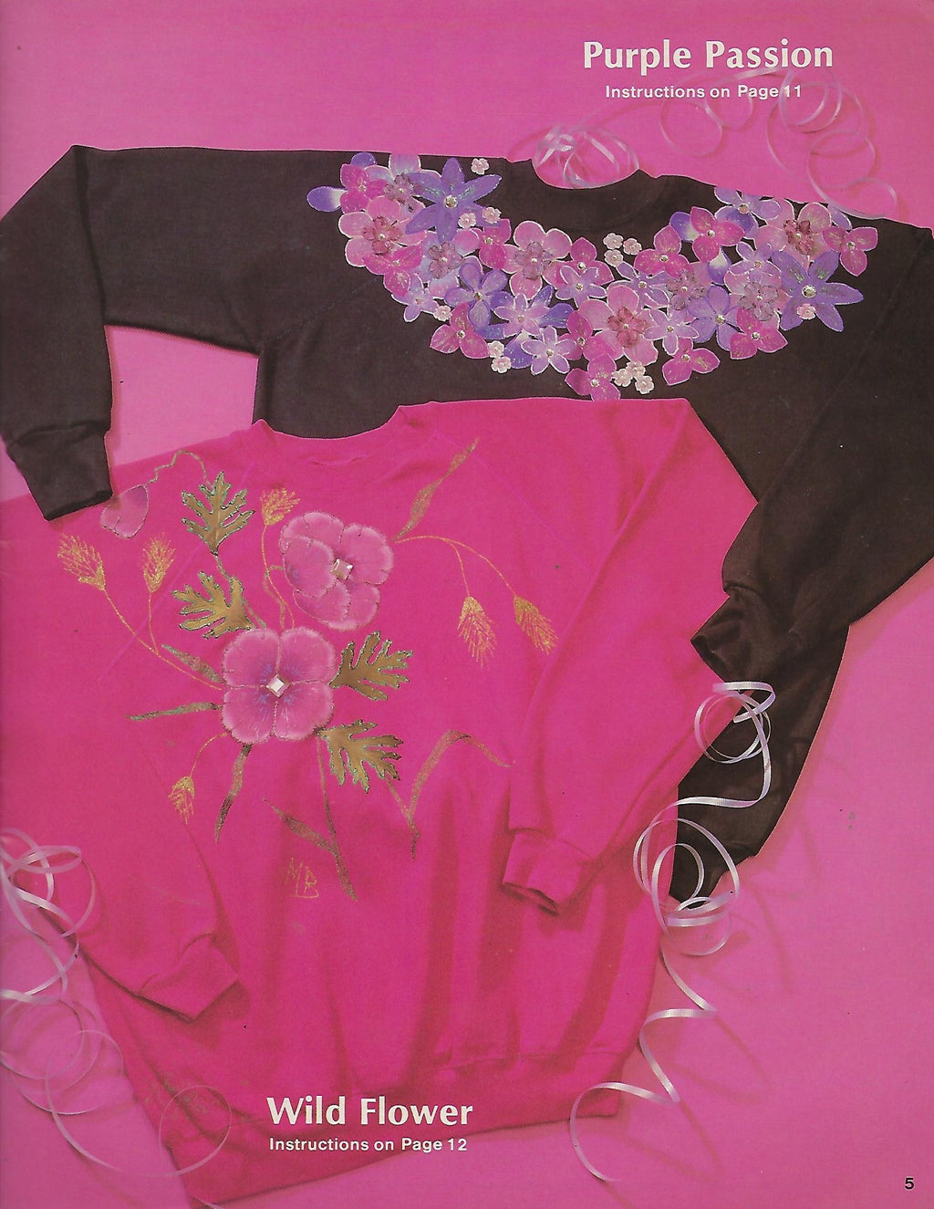 Silk Flower Sweats - Marion Brizendine