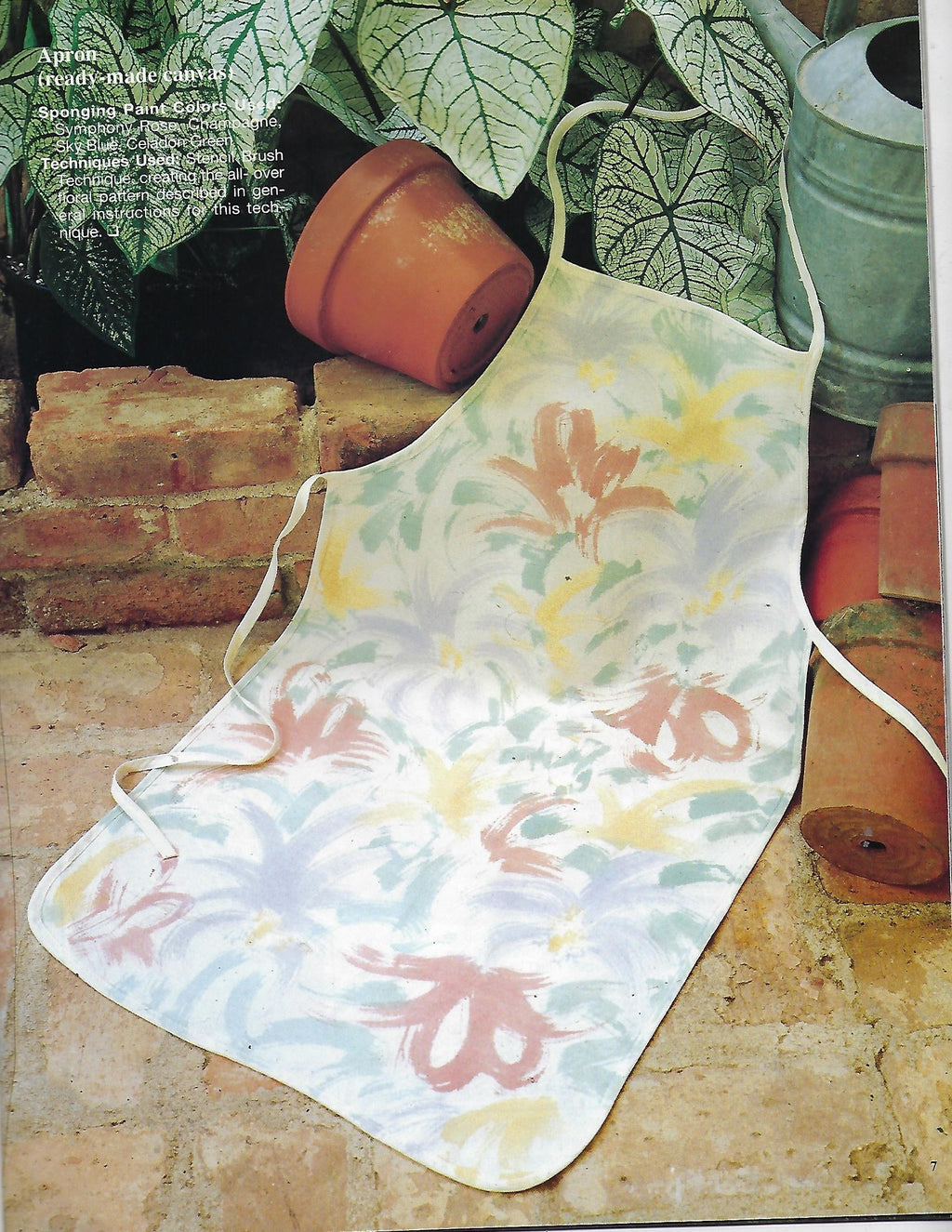 CLEARANCE: French Wash Sponging Patterns for Fabric