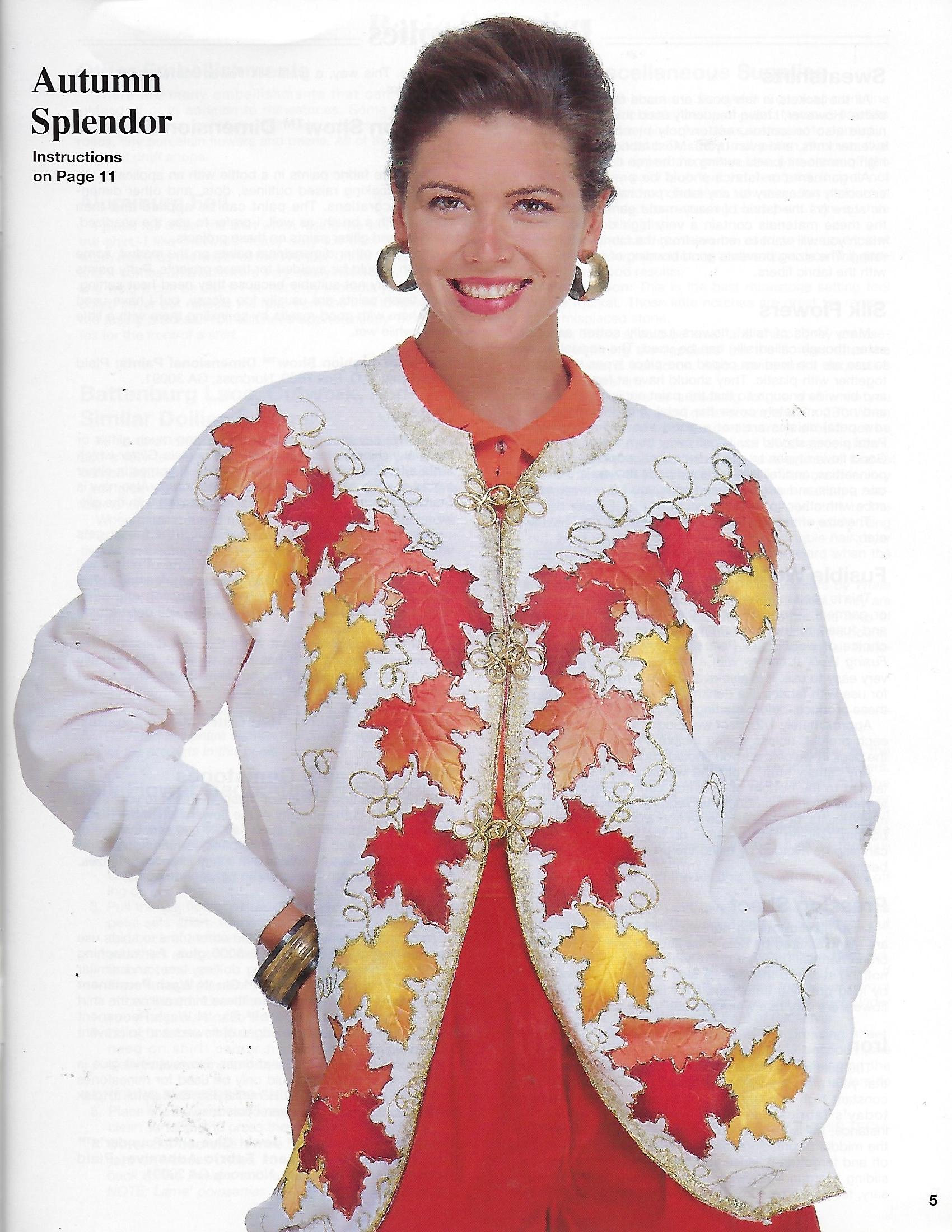 Silk Flower Sweat Jackets - Marion Brizendine