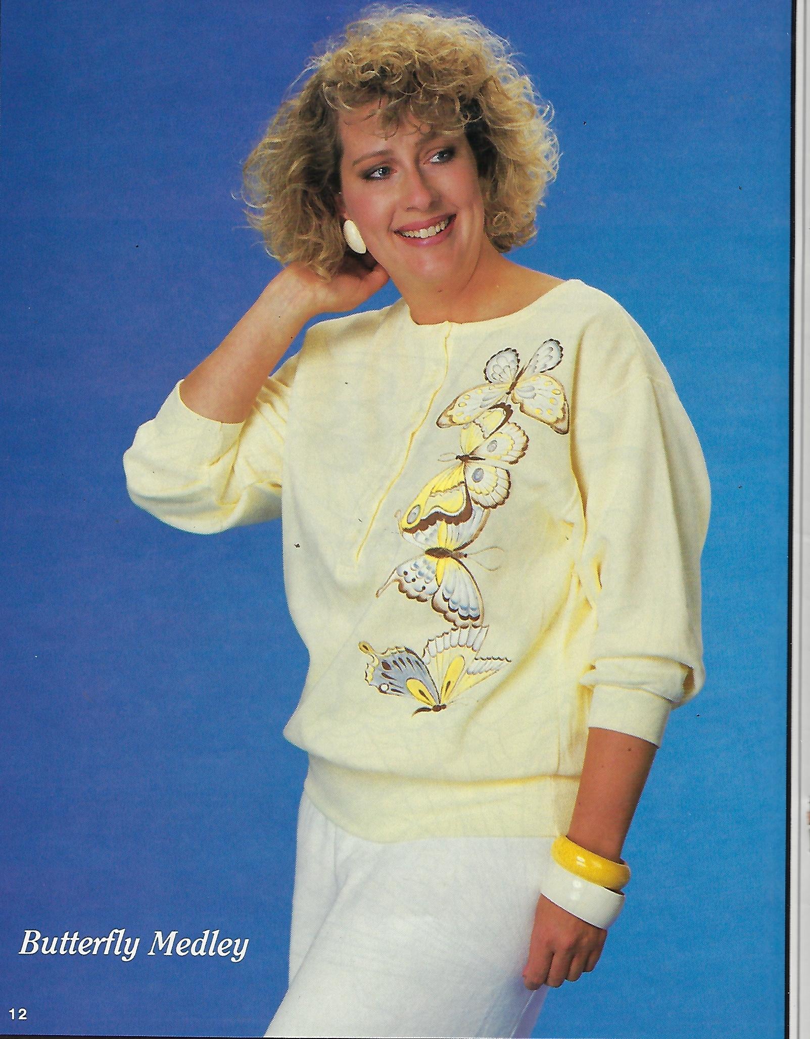 Show Me Your Painted Sweatshirt - Sue Dees