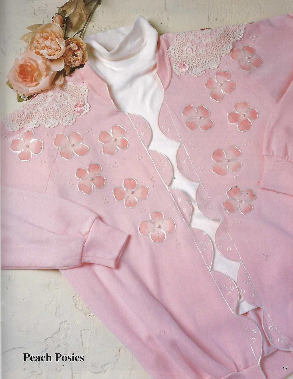 Silk Flower Sweat Jackets - Marion Brizendine
