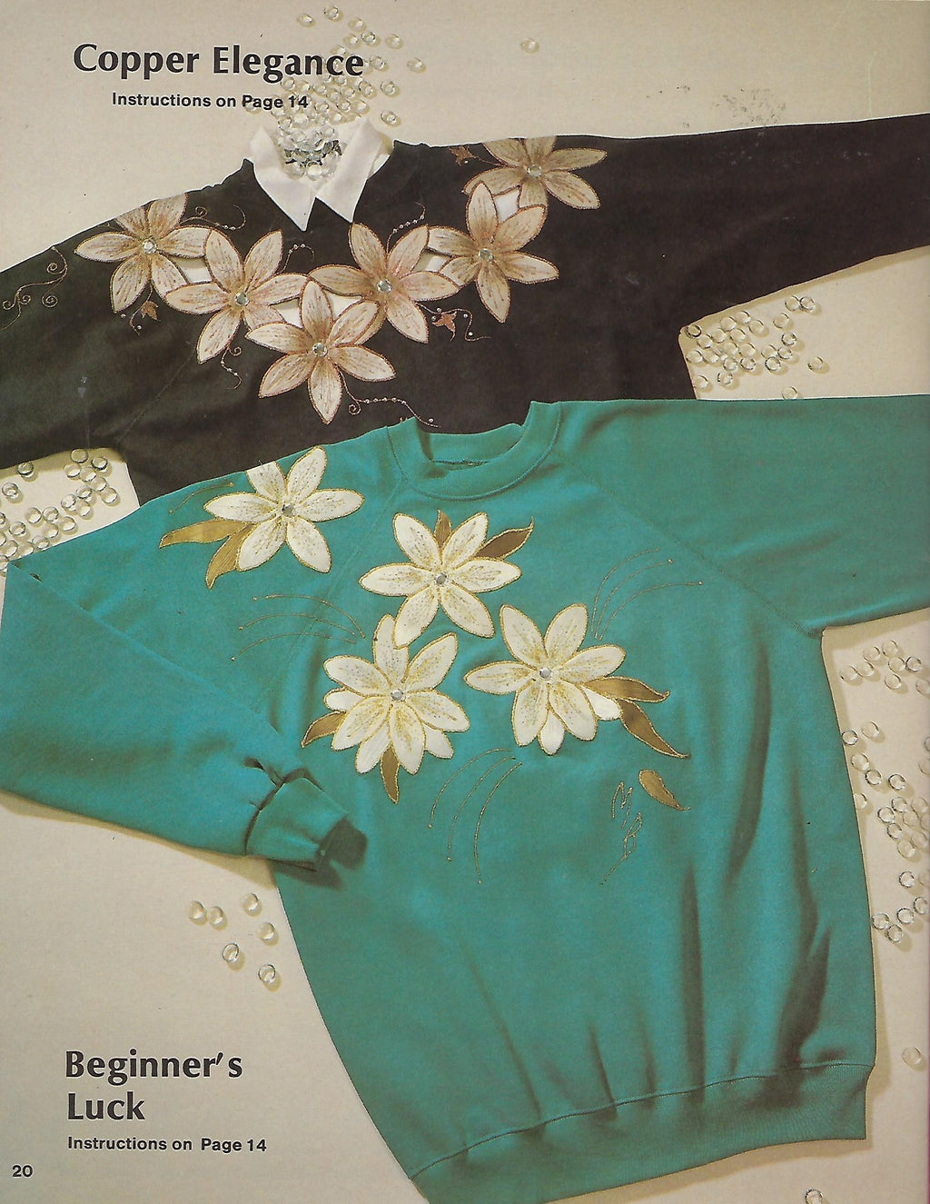 Silk Flower Sweats - Marion Brizendine
