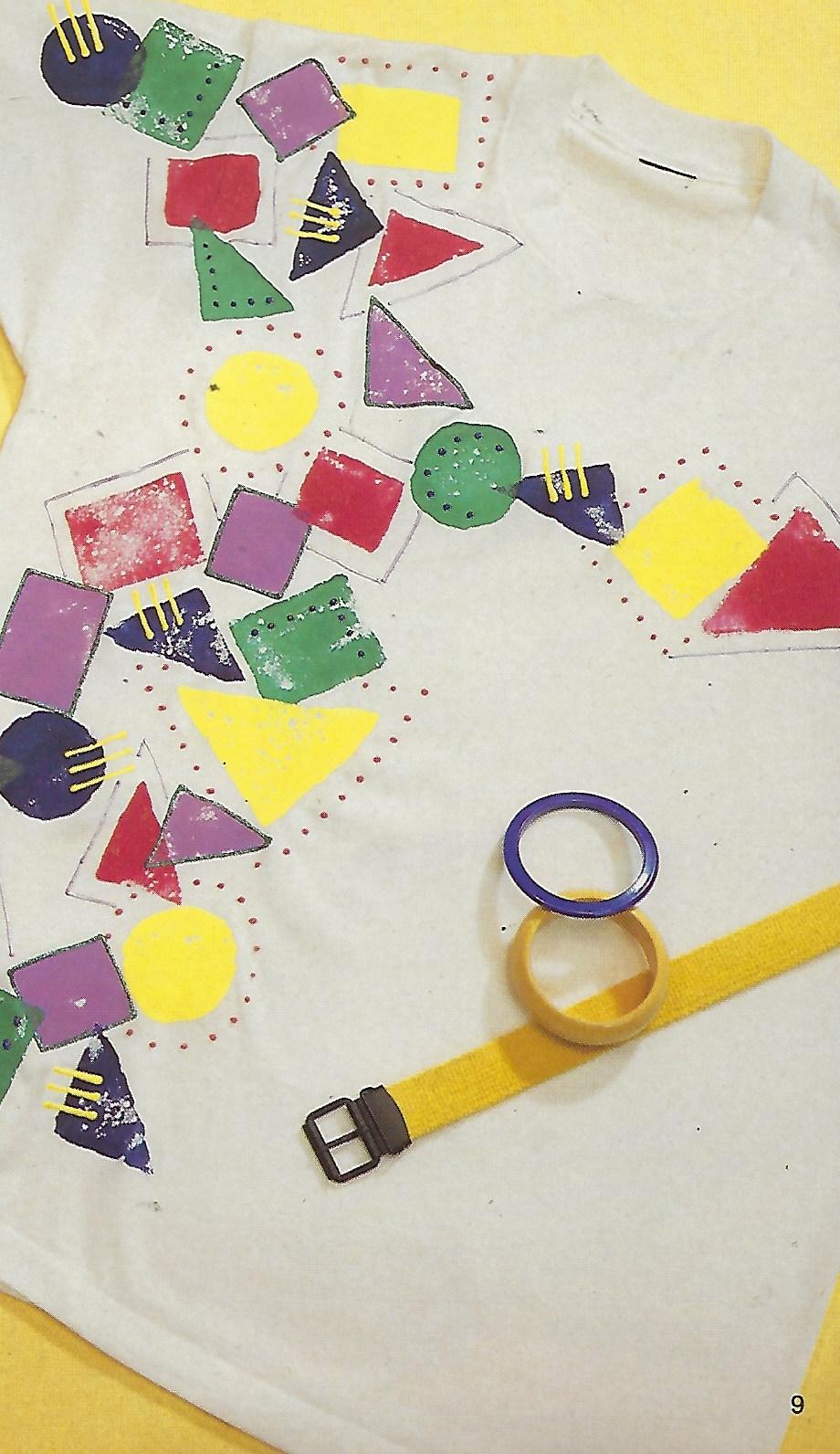 CLEARANCE: Geometric Fashions to Paint - Jill Hodges
